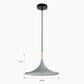 Candeeiro Suspenso NOARA Cinza D.36x27cm