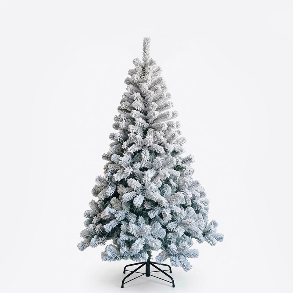 Holly Snowy Christmas Tree H. 180cm