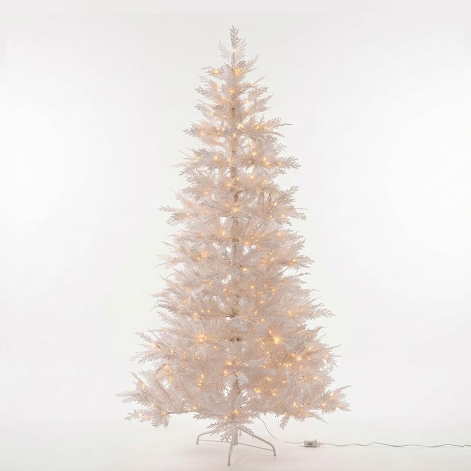 Holly Snowy Christmas Tree H. 180cm