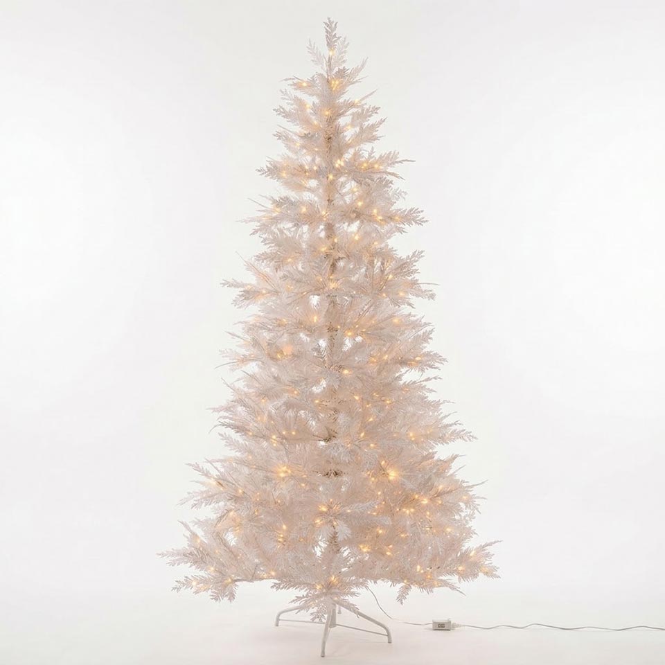 Holly Snowy Christmas Tree H. 180cm
