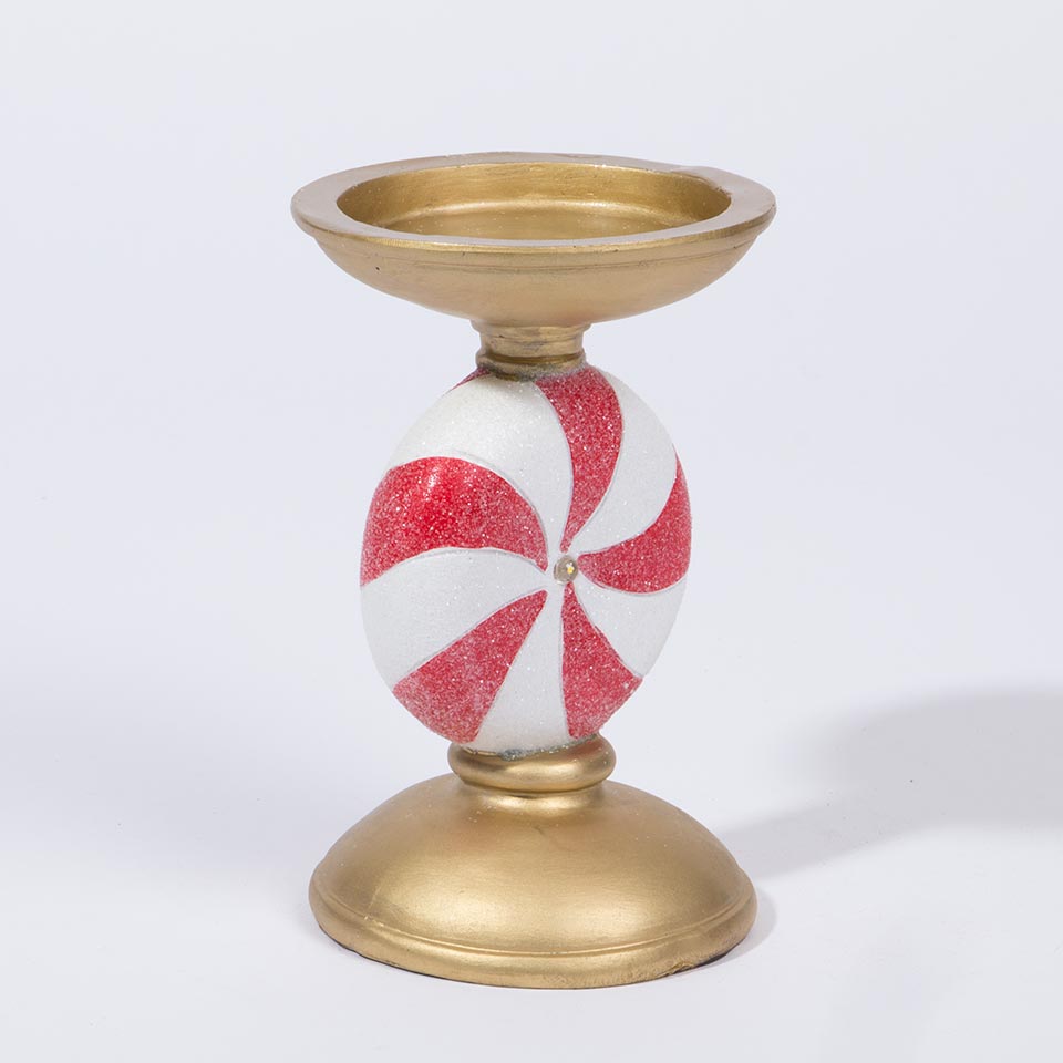 Castiçal decorativo KANDLER D10X15.5cm