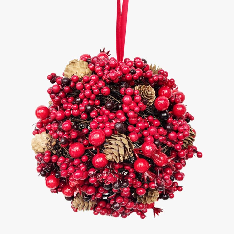MISTLETOE Christmas ball D. 14.5cm