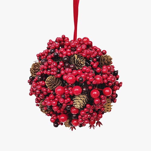 MISTLETOE Christmas ball D. 14.5cm