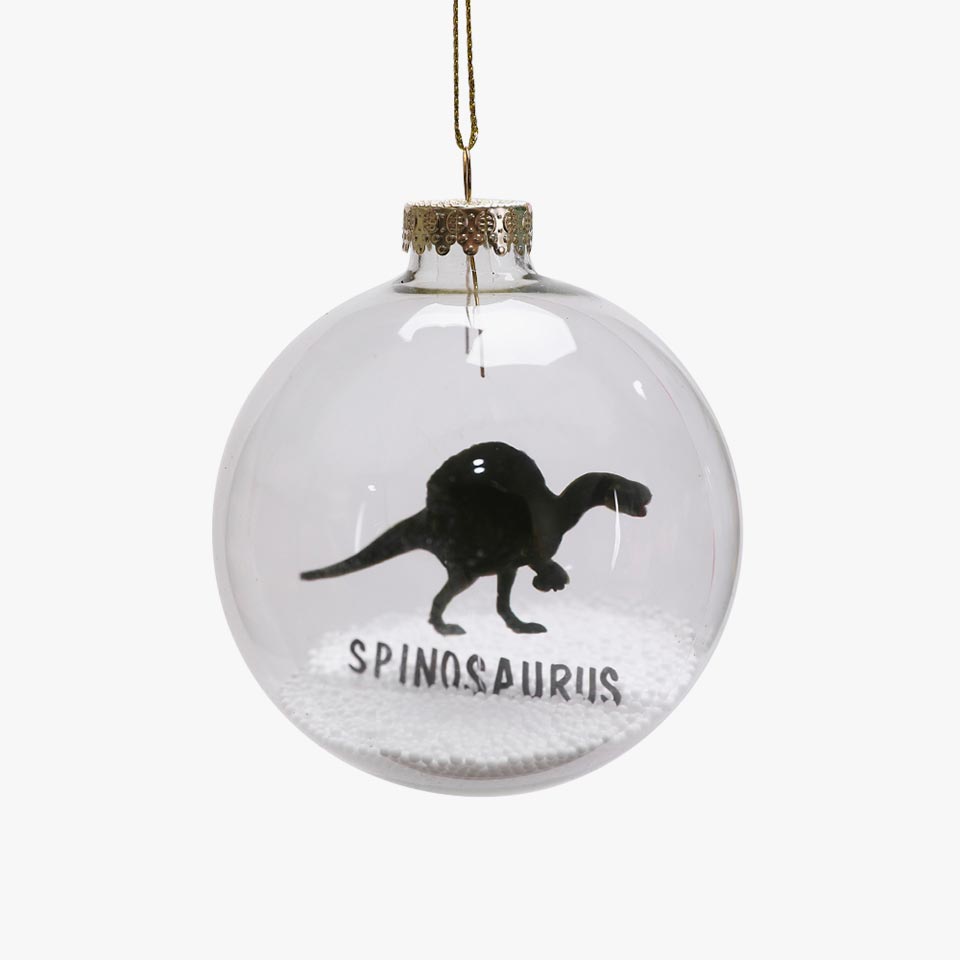 Bola de Natal SPINOSAURUS D. 8cm