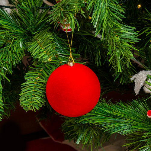 Bola de Natal RED XMAS D. 8cm