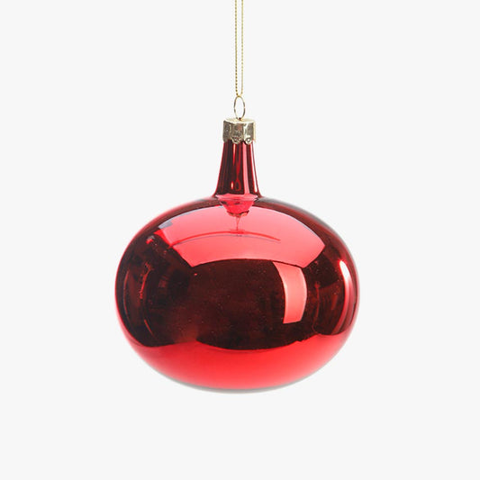 Bola de Natal BRILLIANT RED D. 8cm