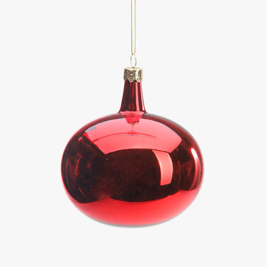 Bola de Natal BRILLIANT RED D. 10cm