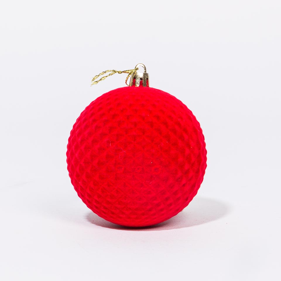 Bola de Natal RED XMAS D.8cm