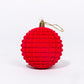 Bola de Natal RED XMAS D.8cm