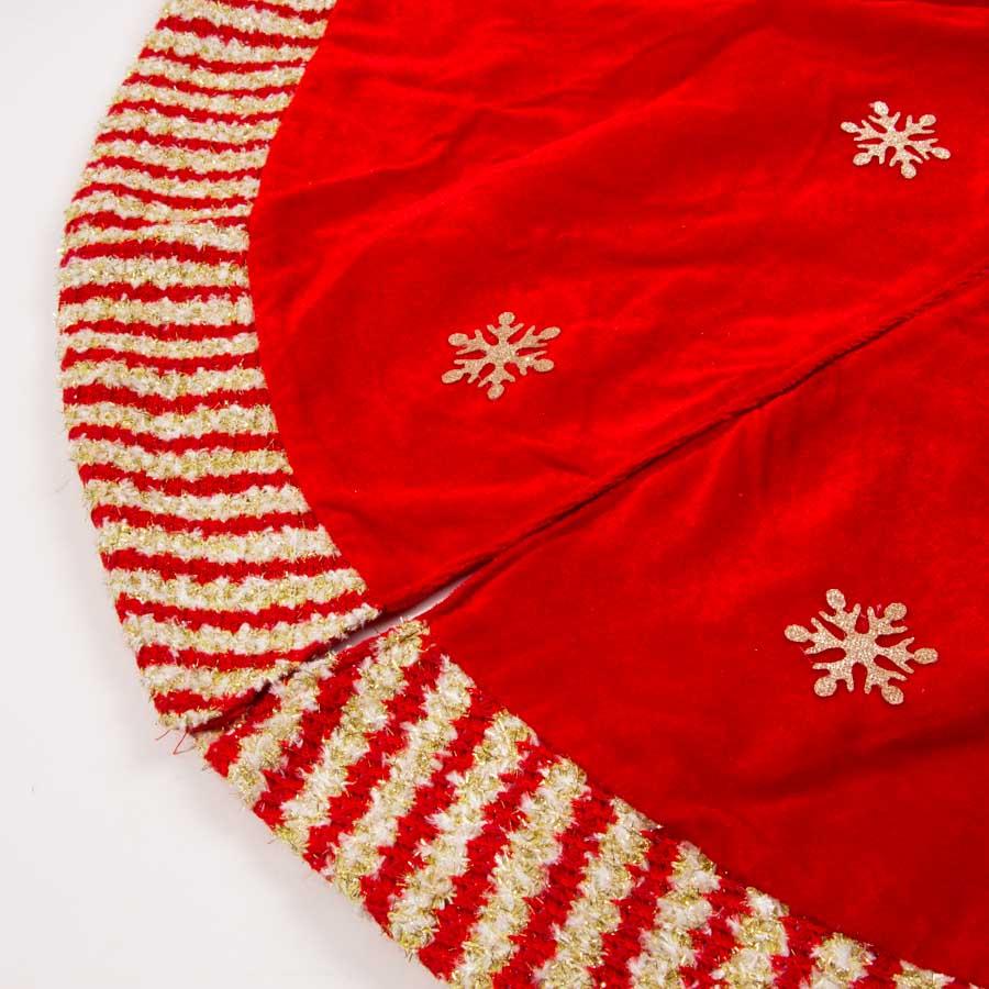 Christmas Tree Skirt STARRY SANTA D. 120cm