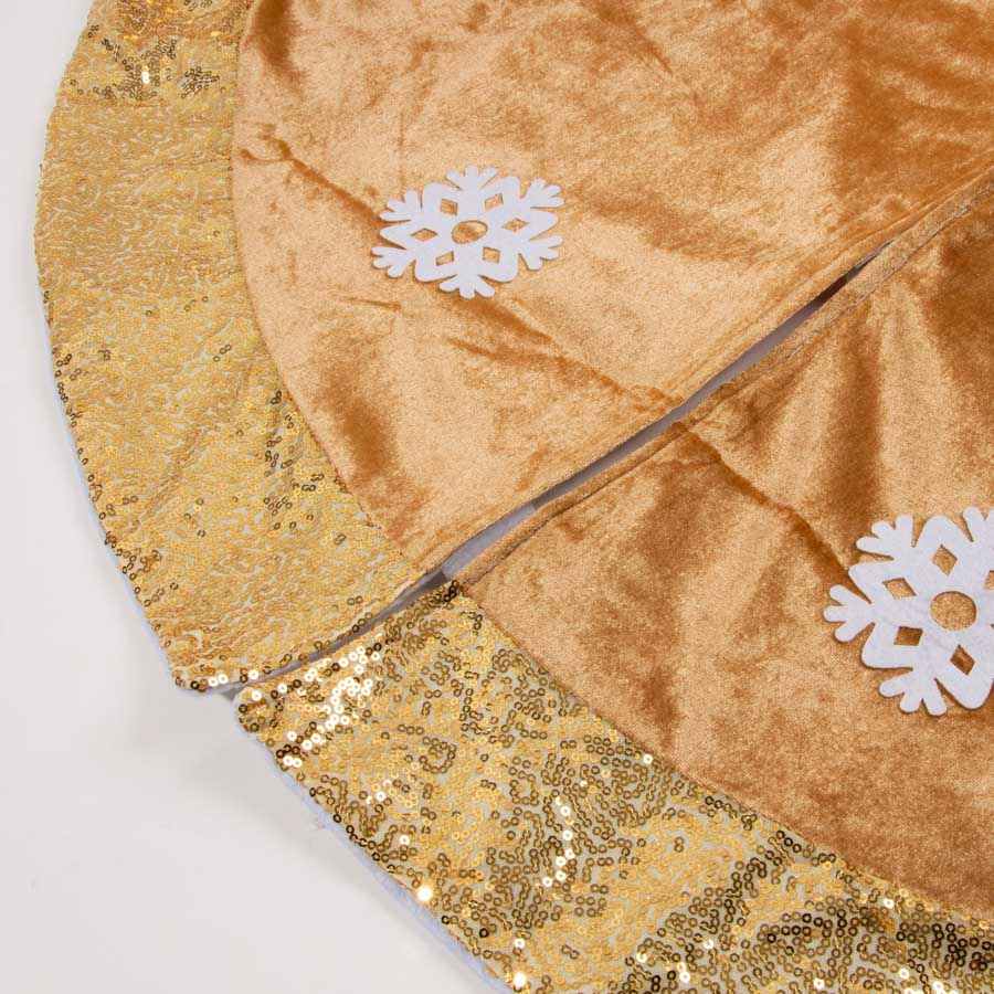 Christmas Tree Skirt STARRY SANTA D. 120cm