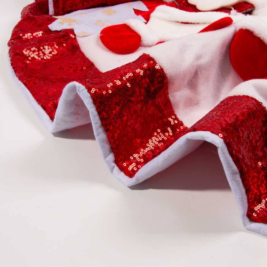 Christmas Tree Skirt STARRY SANTA D. 120cm
