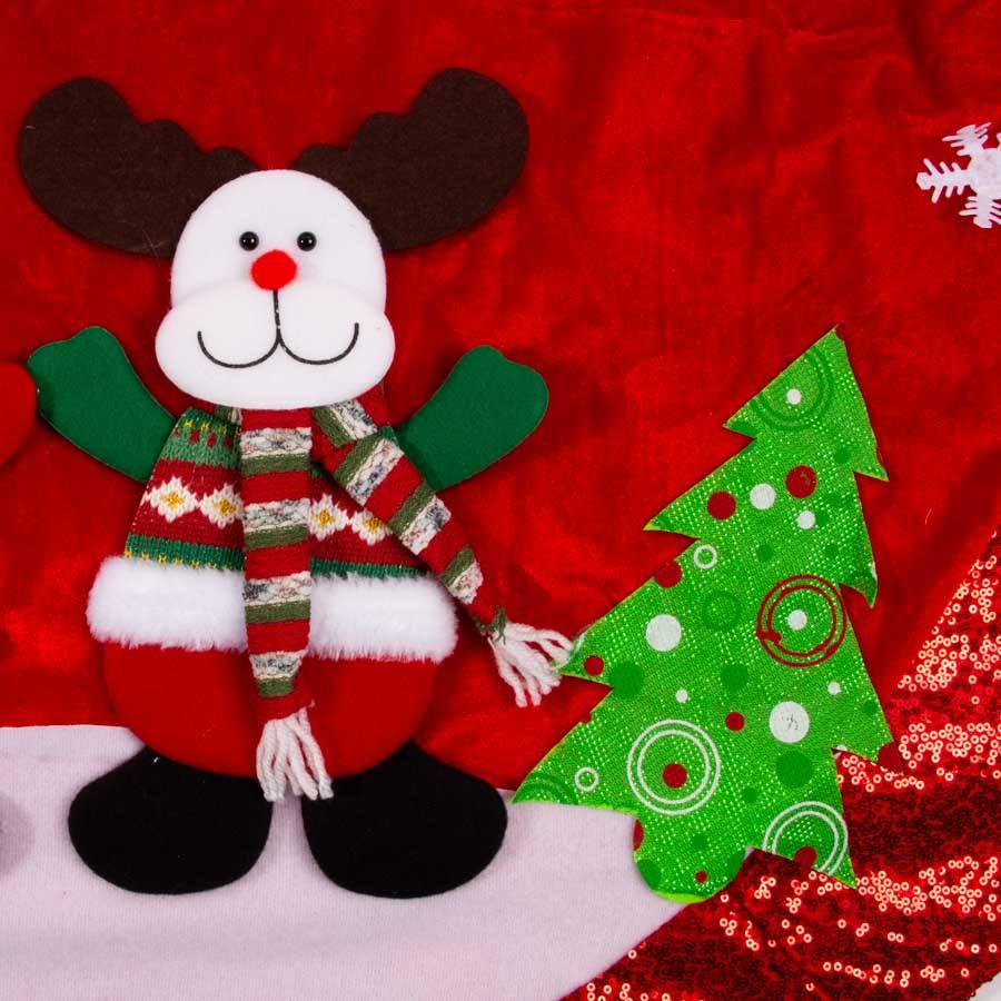 Saia para Árvore de Natal VELOUR Clássico 120cm