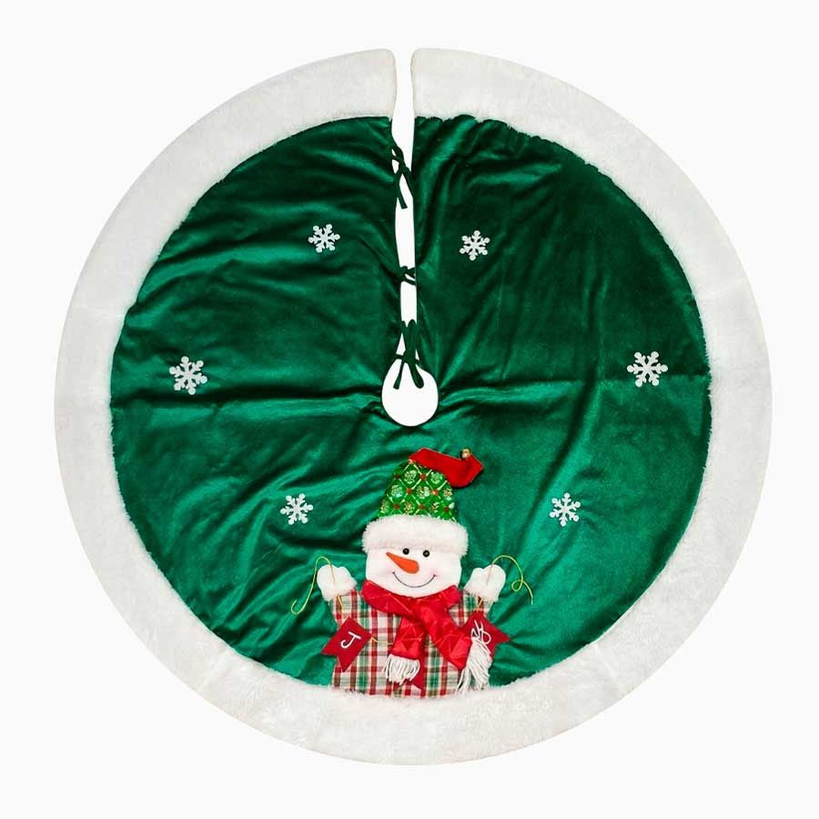 Christmas Tree Skirt STARRY SANTA D. 120cm
