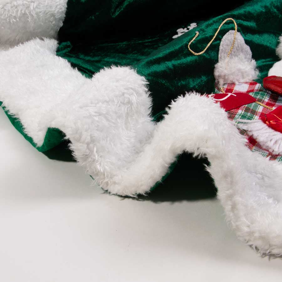 Christmas Tree Skirt STARRY SANTA D. 120cm