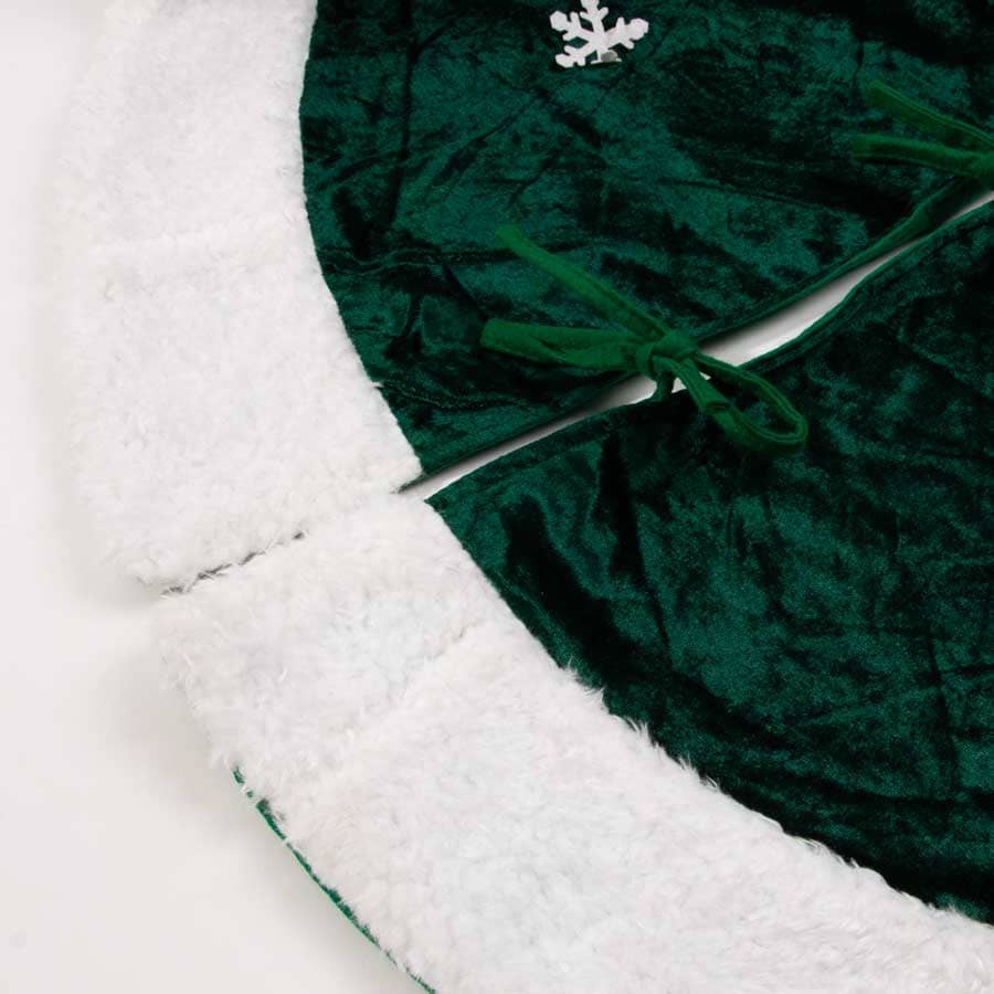 Christmas Tree Skirt STARRY SANTA D. 120cm