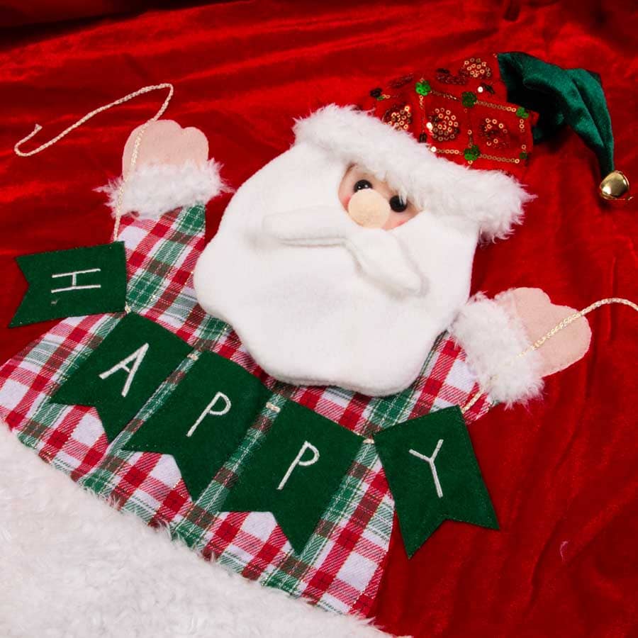 Saia para Árvore de Natal SILKY SANTA 120cm