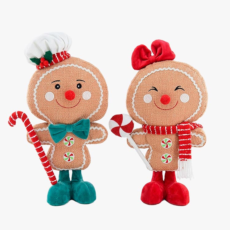 Decorative Christmas Bear Boy Doll, 52cm tall.