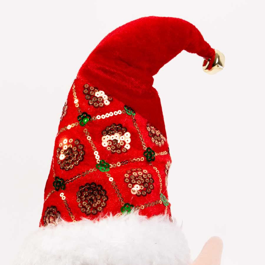 Decorative Christmas Santa Claus figure, 16x10x67cm