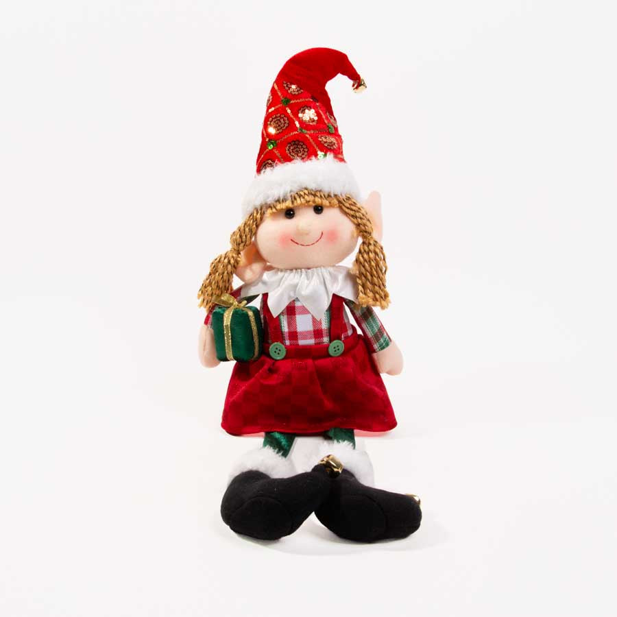 Decorative Christmas Santa Claus figure, 16x10x67cm