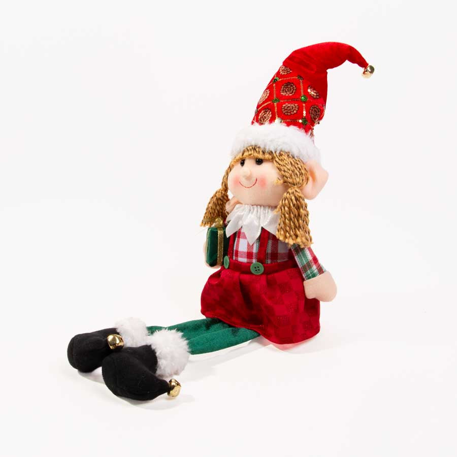 Decorative Christmas Santa Claus figure, 16x10x67cm