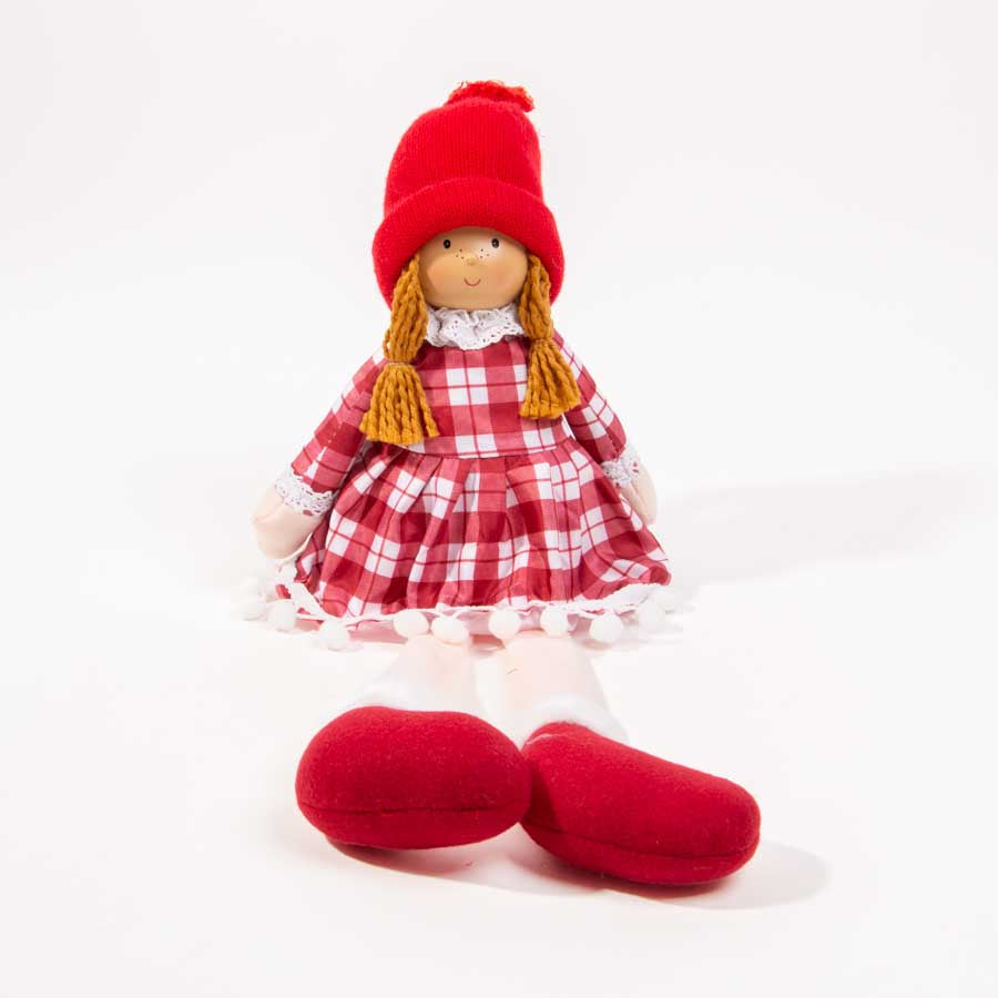 Boneco Decorativo de Natal REDPLAID 46cm