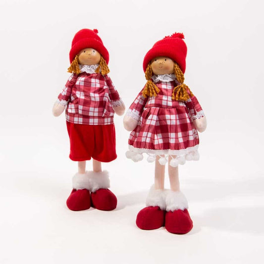 Boneco Decorativo de Natal REDPLAID 35cm