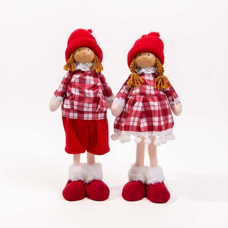 Boneco Decorativo de Natal REDPLAID 35cm