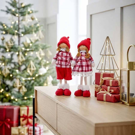 Boneco Decorativo de Natal REDPLAID 35cm