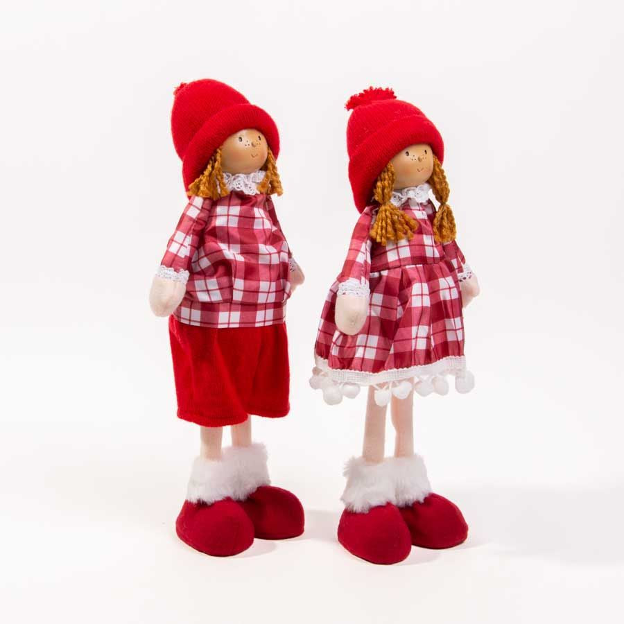 Boneco Decorativo de Natal REDPLAID 35cm