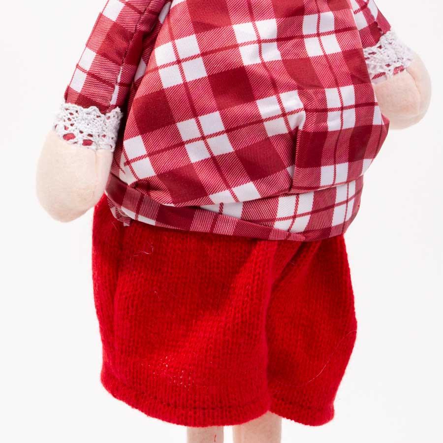 Boneco Decorativo de Natal REDPLAID 42cm