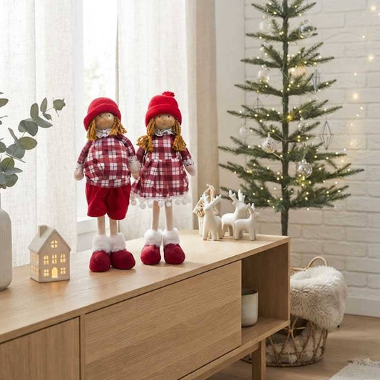 Boneco Decorativo de Natal REDPLAID 42cm