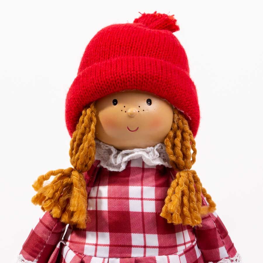 Boneco Decorativo de Natal REDPLAID 42cm