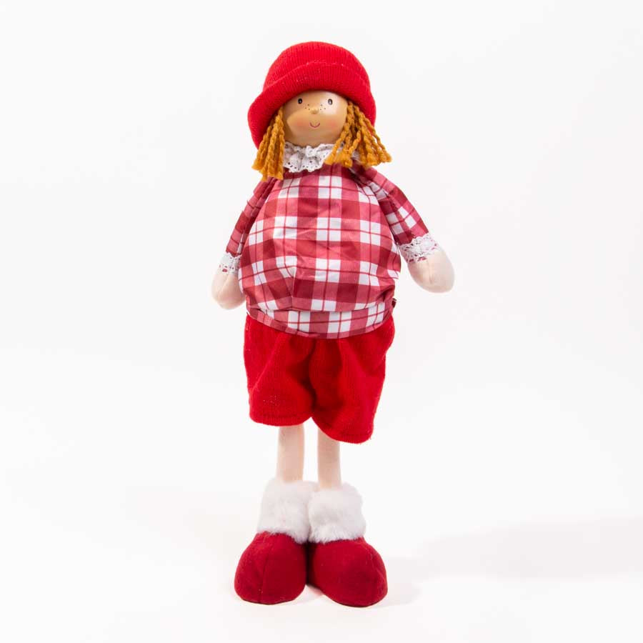 Boneco Decorativo de Natal REDPLAID 42cm