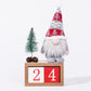 Boneco Decorativo Com Calendário JOLLY DAYS 11.5x4.8x21cm