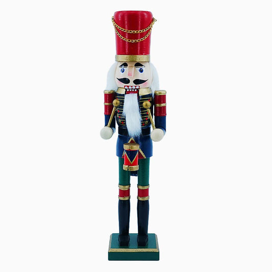 Boneco Decorativo de Natal QUEBRA NOZES 9.6x7x38cm