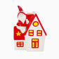 Casa de Natal Decorativa MIRUM com Luz LED 9x6.3x12.2cm