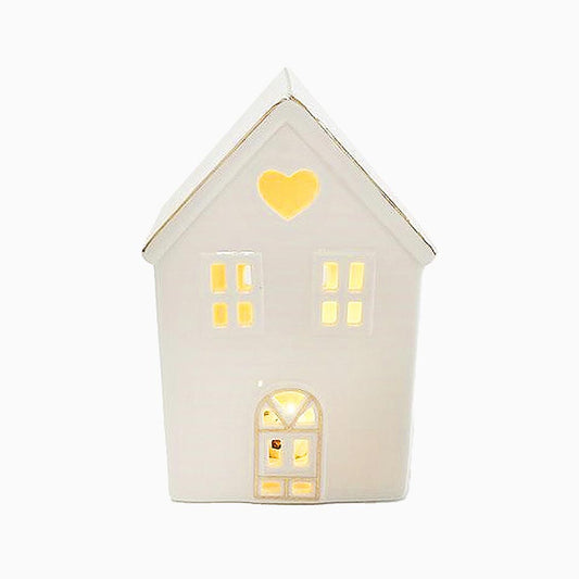 Casa Decorativa SERENUS com Luz LED 10x7.2x15.8cm