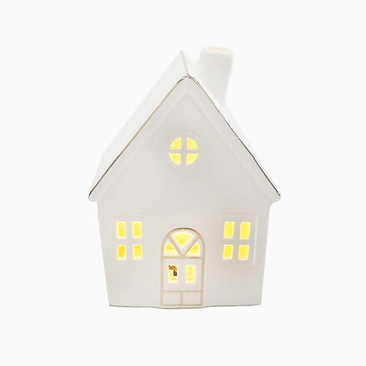 Casa Decorativa LITUS com Luz LED 10.3x6.4x14.1cm