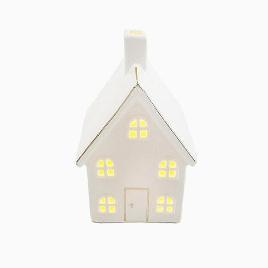 Casa Decorativa AMAN com Luz LED 8.7x7.4x11.1cm