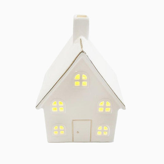 Casa Decorativa AMAN com Luz LED 11x9.7x14.8cm