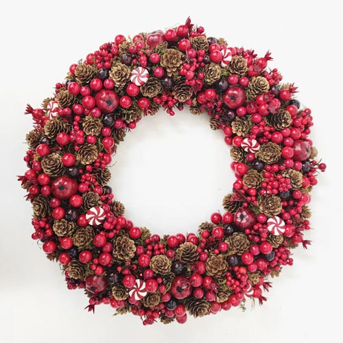 Coroa de Natal CANDYWOOD 39,5cm