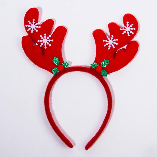 RENNE Christmas Headband Red