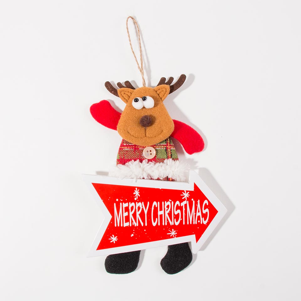 Christmas Decorative MERRY CHRISTMAS 17x30cm