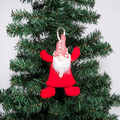 MERRY CHRISTMAS Santa Claus Christmas Ornament 10x18cm