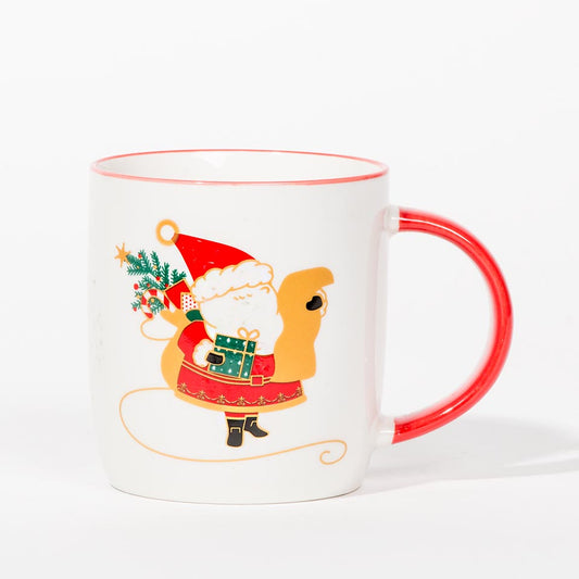 SANTA Santa Claus Christmas Mug with Gifts