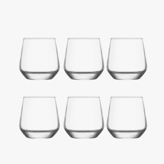 Set of 6 LAL Glasses 9.5cl