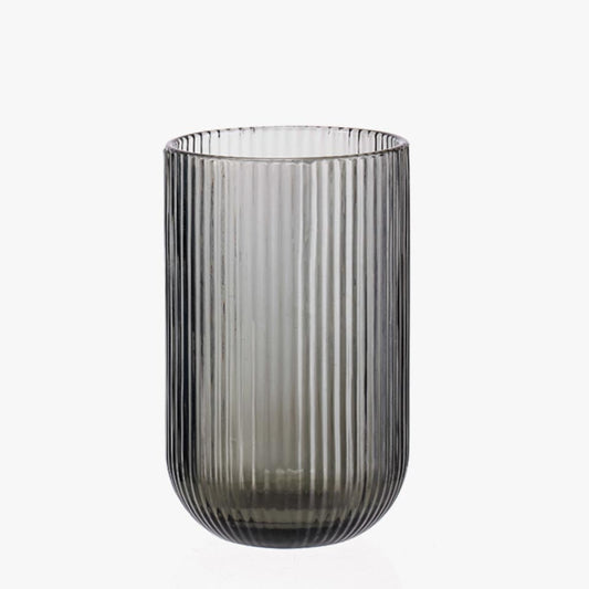 Conjunto de 6 Copos RIBBED Cinza 30cl