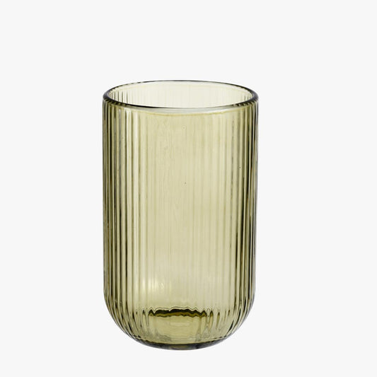 Conjunto de 6 Copos RIBBED Verde 30cl