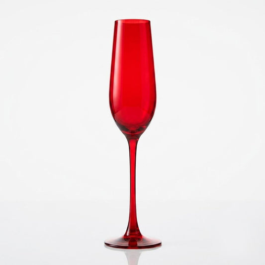 Conjunto de 6 copos de champanhe OENO RED 19cl